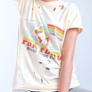 Pink Floyd World Tour 1973 destroyed Shirt